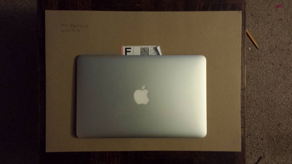 This envelope is much larger than my MacBook Air.