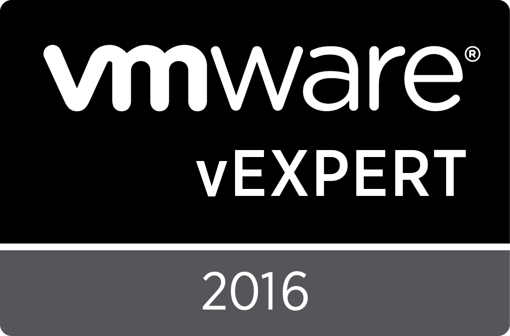 VMware vExpert 2016